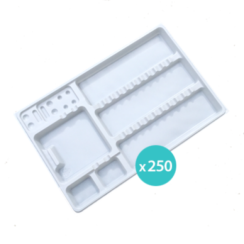 Disposable plastic trays x 250