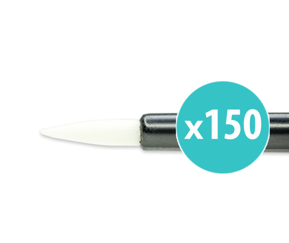 Fine tip lip applicator disposable wands x 150