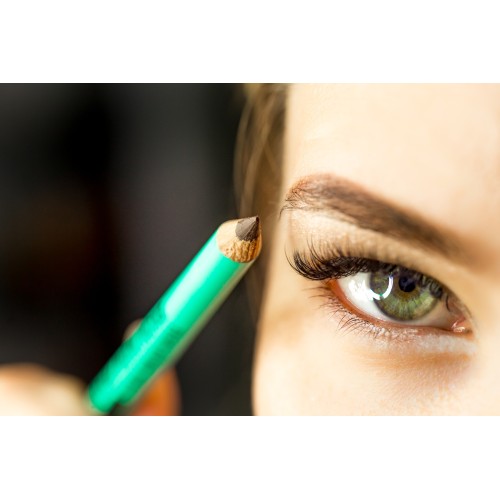INTENSE BROWN Disposable eyebrow pencils pack of 3 = 15 pencils