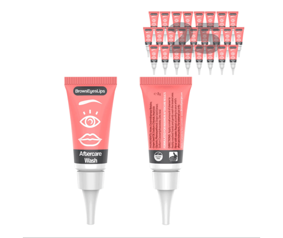 Brows Eyes Lips After Care WASH 8g Pack of 25
