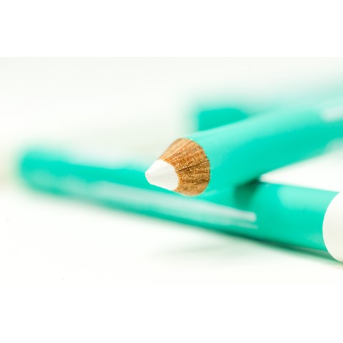 WHITE Disposable eyebrow pencils pack of 5 = 25 pencils