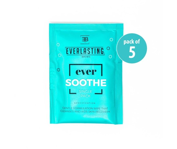 EverSoothe healing wipes pack of 5 = 70 wipes